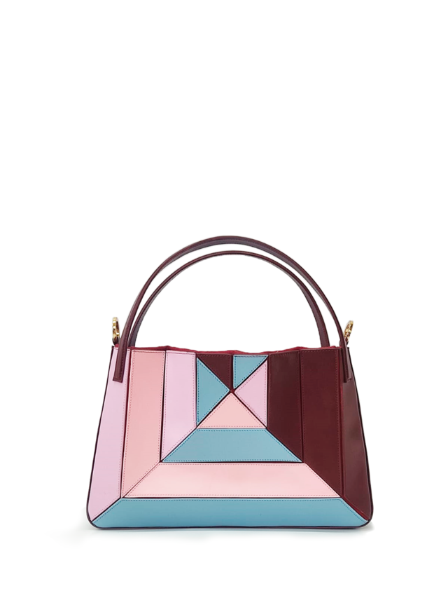 BURGUNDY LOUYE BAG